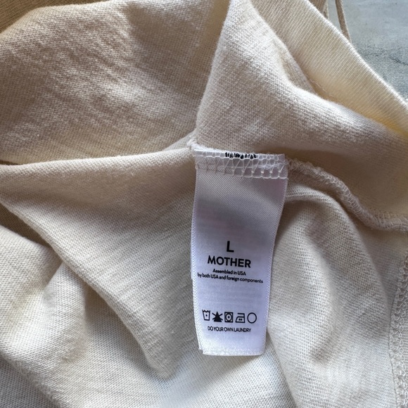 #1 NWT MOTHER Denim The Strong and Silent Tank in Hot Hot Hot - Picture 8 of 8